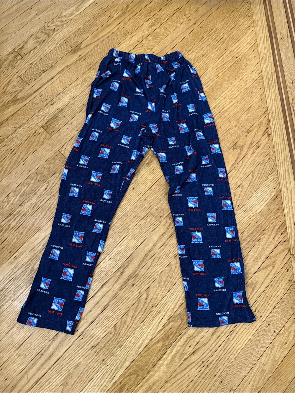 New York Rangers NHL Flannel Pajama Lounge Pants XL 18/20